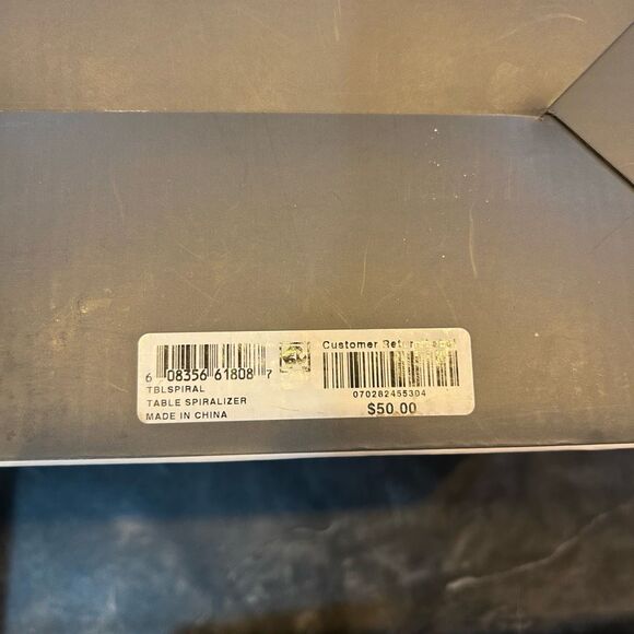 Martha Stewart Table Spiralizer White Kitchen Cooking Cutting Machine - Picture 3 of 12